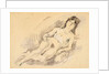 Reclining Nude by Jules Pascin