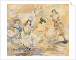 Woman with Baby Carriage, New York, 1919 by Jules Pascin