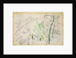 Woodside by Paul Cezanne