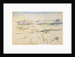 Mountain Range by Paul Cezanne