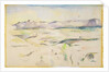Mountain Range by Paul Cezanne
