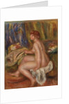 Seated Nude in Room, 1917 by Pierre Auguste Renoir