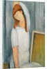 Portrait of Jeanne Hebuterne with her Left Arm Behind her Head by Amedeo Modigliani