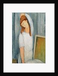 Portrait of Jeanne Hebuterne with her Left Arm Behind her Head by Amedeo Modigliani