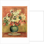 Anemones, c.1885 by Pierre Auguste Renoir