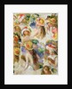 Study of Girls Wearing Hats by Pierre Auguste Renoir