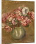 Flowers in a Green Vase, 1906 by Pierre Auguste Renoir
