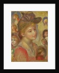 Studies of Girls' Heads, 1893 by Pierre Auguste Renoir