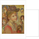 Studies of Girls' Heads, 1893 by Pierre Auguste Renoir