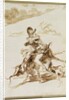 Dogs Attacking a Man on a Mule by Francisco Jose de Goya y Lucientes