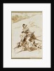 Dogs Attacking a Man on a Mule by Francisco Jose de Goya y Lucientes