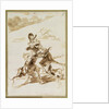 Dogs Attacking a Man on a Mule by Francisco Jose de Goya y Lucientes