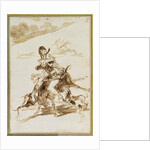 Dogs Attacking a Man on a Mule by Francisco Jose de Goya y Lucientes