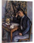 Young Man and Skull, 1896-98 by Paul Cezanne