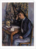 Young Man and Skull, 1896-98 by Paul Cezanne
