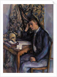 Young Man and Skull, 1896-98 by Paul Cezanne