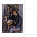 Young Man and Skull, 1896-98 by Paul Cezanne