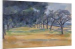 The Allee at Marines, 1898 by Paul Cezanne