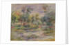 River Landscape by Pierre Auguste Renoir