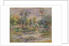River Landscape by Pierre Auguste Renoir