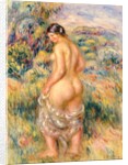 Standing Nude in a Landscape by Pierre Auguste Renoir