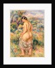 Standing Nude in a Landscape by Pierre Auguste Renoir