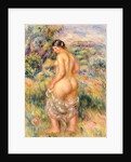 Standing Nude in a Landscape by Pierre Auguste Renoir