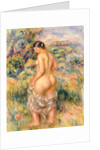 Standing Nude in a Landscape by Pierre Auguste Renoir