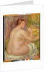 Seated Nude, the Pregnant Woman by Pierre Auguste Renoir