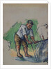 The Well Driller, 1873-74 by Paul Cezanne