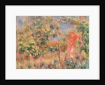 Figure in a Garden, 1917 by Pierre Auguste Renoir