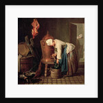 Woman Drawing Water from a Copper Cistern, c.1732 by Jean-Baptiste Simeon Chardin