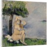 Bather at the Seashore, c.1875 by Paul Cezanne