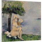 Bather at the Seashore, c.1875 by Paul Cezanne