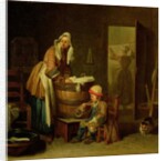 The Laundress by Jean-Baptiste Simeon Chardin