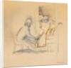 New Orleans Shoeshine by Jules Pascin