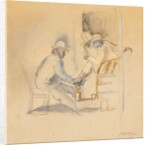 New Orleans Shoeshine by Jules Pascin