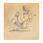 New Orleans Shoeshine by Jules Pascin