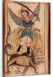 Archangel Saint Michael, c. 1840 by Jose Rafael Aragon