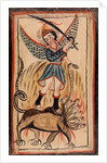 Archangel Saint Michael, c. 1840 by Jose Rafael Aragon