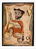 St. Jerome and a Lion by School American