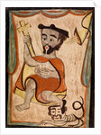 St. Jerome and a Lion by School American