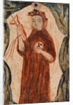 Saint with a Crucifix by School American