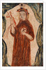 Saint with a Crucifix by School American