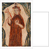 Saint with a Crucifix by School American