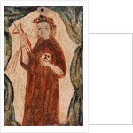 Saint with a Crucifix by School American