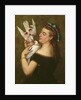 Woman with Pigeons by Gustave Courbet