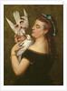 Woman with Pigeons by Gustave Courbet