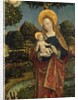 Madonna and Child in a Landscape, 1470 by German School