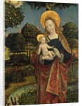 Madonna and Child in a Landscape, 1470 by German School